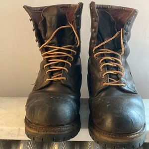 Red Wing Vintage loggers size 10 Steel Toe